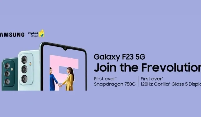 Samsung Galaxy F23:n virallinen teaser vahvistaa julkaisupäivän 8. maaliskuuta: toimitetaan Snapdragon 750G SoC:n ja 120 Hz Gorilla Glass 5 -näytön kanssa