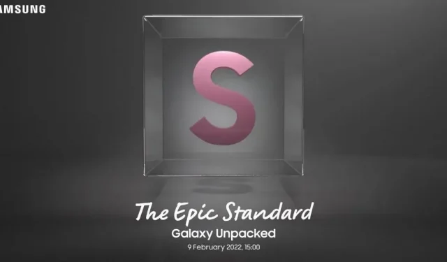 Samsung Galaxy Unpacked, la série Galaxy S22 sera lancée le 9 février