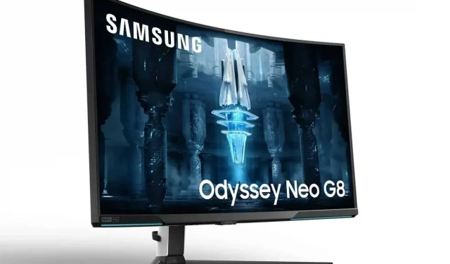 Samsung annonce une version 4K plus petite de son moniteur de jeu le plus incurvé à ce jour
