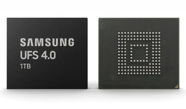 Samsung annonce une solution de stockage UFS 4.0 avec une vitesse deux fois supérieure à UFS 3.1