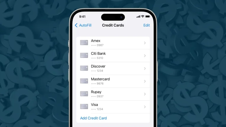 How to add or remove credit card information from Safari on iPhone, iPad or Mac