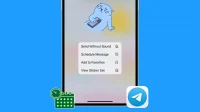 Como agendar mensagens de texto, foto e vídeo no Telegram