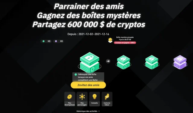 Binance lanza un patrocinio especial que ofrece un sorteo de $600,000 en criptomonedas