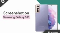 Een screenshot maken op de Samsung Galaxy S21/S21 Ultra