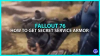 Fallout 76: So entsperren Sie Secret Service-Rüstungen
