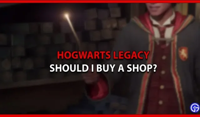 Dois-je acheter une boutique et quels sont ses avantages dans Hogwarts Legacy ?