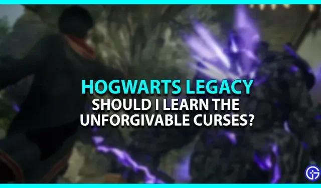 Skal jeg lære utilgivelige forbandelser i Hogwarts Legacy?