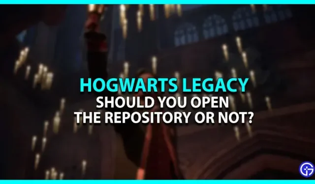 Moet ik een repository openen op Hogwarts Legacy?