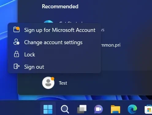 The login menu is the last frontier of Microsoft ads in Windows 11.