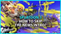 Splatoon 3: Cómo omitir la introducción de noticias
