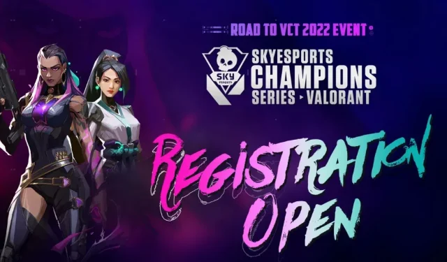 Skyesports annonce un partenariat avec Riot pour accueillir la Skyesports Champions Series 2022 ; Les 2 meilleures équipes qualifiées pour l’étape VCT 2