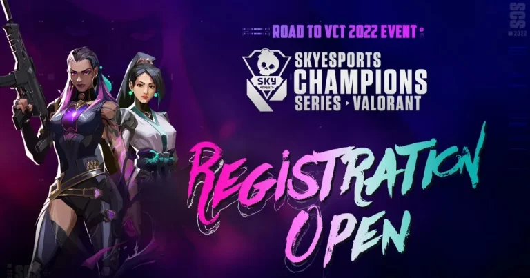 Skyesports announces partnership with Riot to host Skyesports Champions Series 2022; Top 2 teams qualified for VCT 2 stage