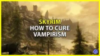 Skyrim: how to recover from vampirism