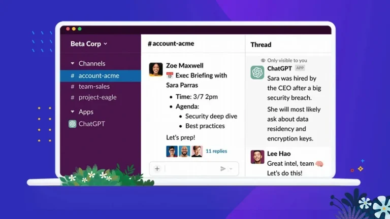 Even Slack now has a ChatGPT app