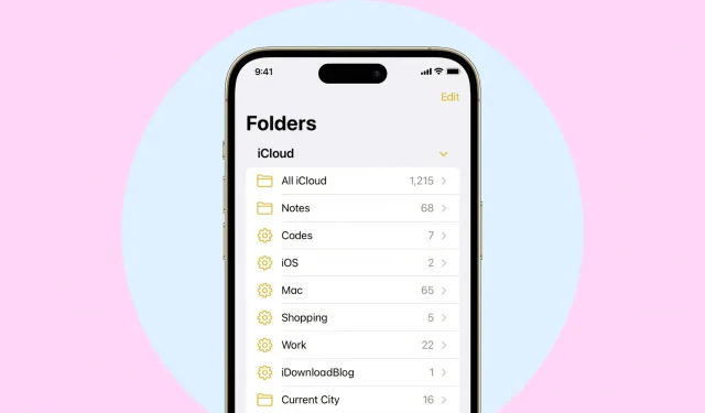 How to Use Smart Folders in the Notes App on iPhone, iPad, and Mac