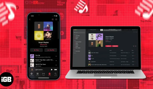 Kuidas luua Apple Musicus nutikat esitusloendit