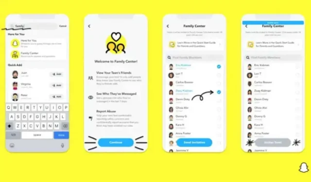 Con Snapchat Family Center, i genitori possono vedere con chi stanno chattando i loro figli.