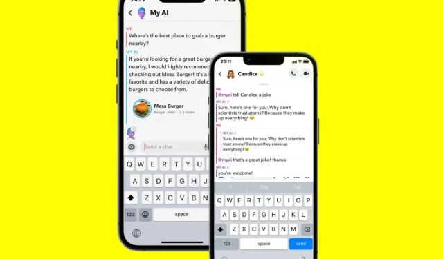 Snapchat tarjoaa ChatGPT-pohjaisen My AI -palvelun kaikkien käyttäjien saataville
