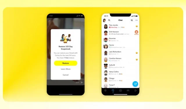 Snapchat vous aide à enregistrer vos clichés si vous manquez une journée