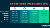 Social media image sizes 2023 for all networks [CHEATSHEET]