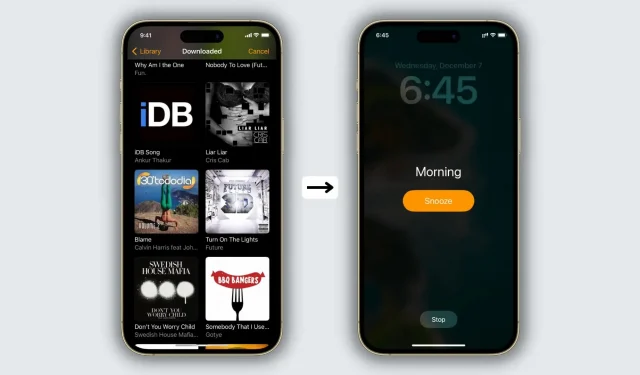 Comment définir n’importe quelle chanson comme son d’alarme sur iPhone