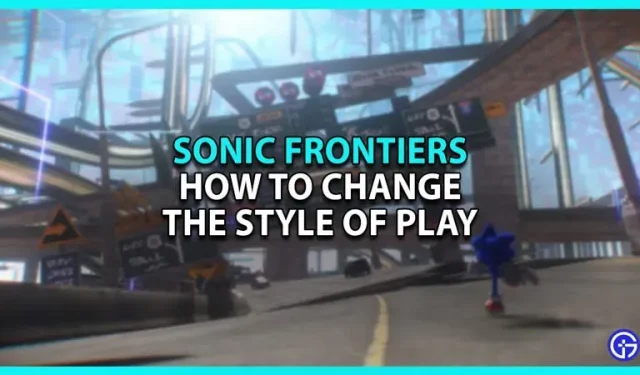 Sonic Frontiers: kā mainīt spēles stilu