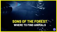 Dierenlocaties in Sons of the Forest: hoe ze te vinden en te jagen