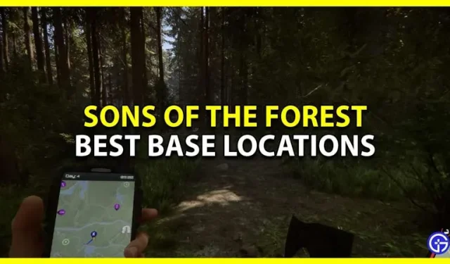 Where should you build your base in Sons Of The Forest? (Places)