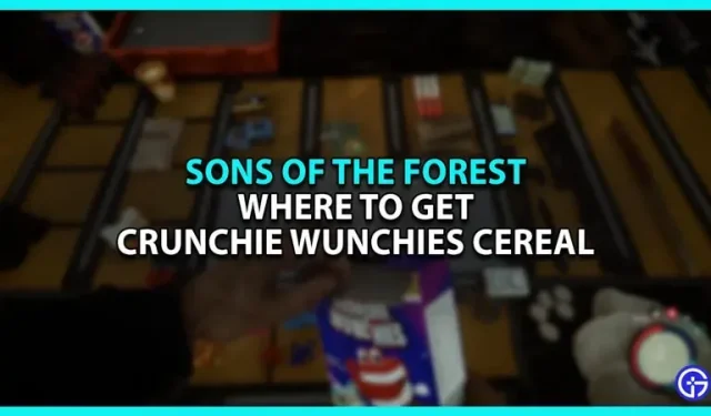 Где взять Crunchie Wunchies в Sons of the Forest