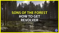 Een revolver krijgen in Sons Of The Forest (locatie)