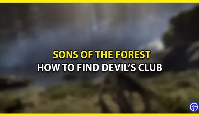 Sons of the Forest: Comment trouver le club du diable