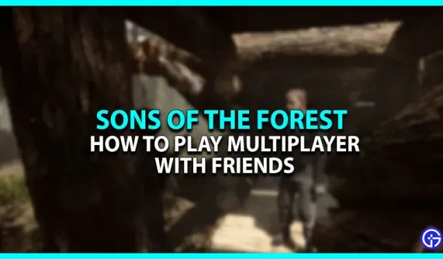 How to play multiplayer game with friends in Sons Of The Forest?