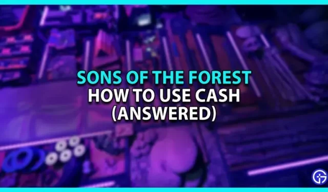 Why do you need cash in Sons of The Forest (answer)