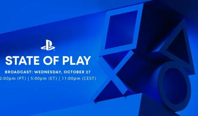 Der PlayStation State of Play-Stream ist für den 27. Oktober geplant: Wo Sie ihn sehen können, was Sie erwartet und mehr