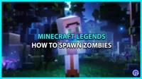 How to summon zombies in Minecraft Legends
