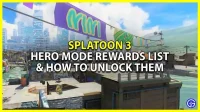 Splatoon 3: Jak odemknout a získat odměny v Hero Mode