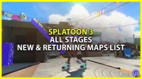Splatoon 3 Stages: lijst met alle nieuwe en oude maps