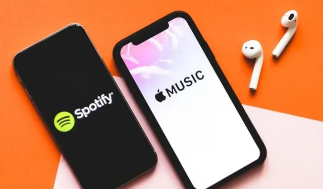 Kuidas Apple Musicus Spotify esitusloendeid kuulata