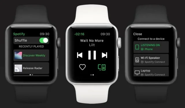Spotify aktualisiert seine Apple Watch-App, aber Sie werden enttäuscht sein