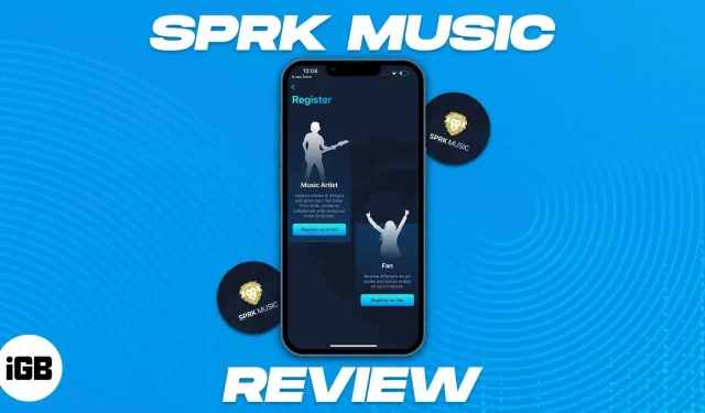 SPRK Music 앱: 아티스트와 팬을 위한 소셜 네트워크