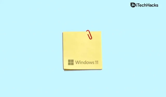 Como colocar notas na área de trabalho no Windows 11
