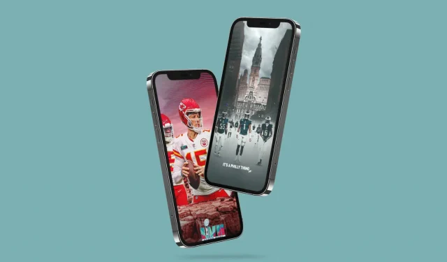 Super Bowl LVII iPhone-achtergrond