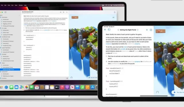 Swift Playgrounds 4 позволяет разработчикам создавать приложения на своих iPad