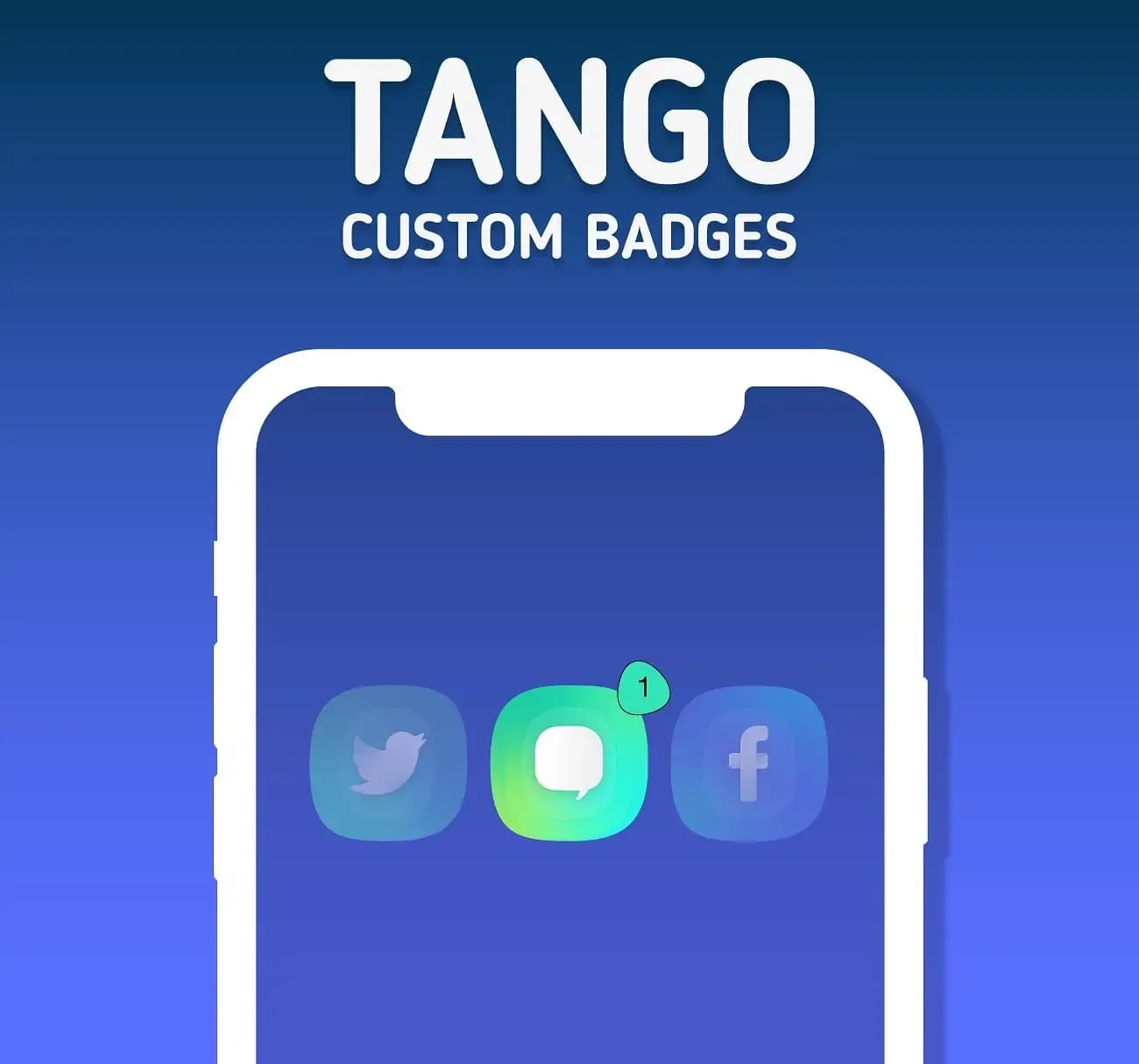 Odznaki z motywu Tango.