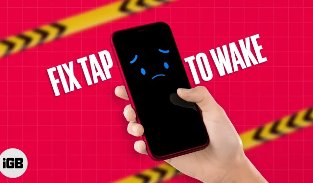 Tap to Wake virker ikke på iPhone? 7 måder at løse det på!
