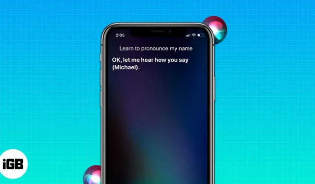 Sådan lærer du Siri, hvordan man udtaler navne korrekt i iOS 16