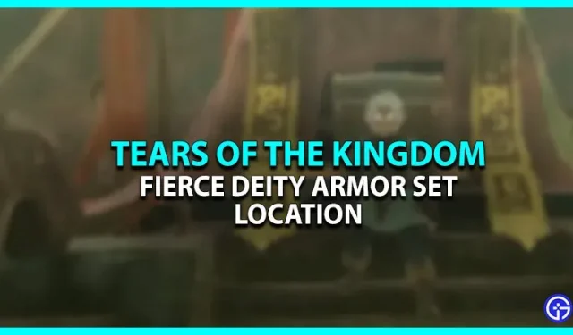 Locatie van de Fierce Deity Armor Set in Tears of the Kingdom