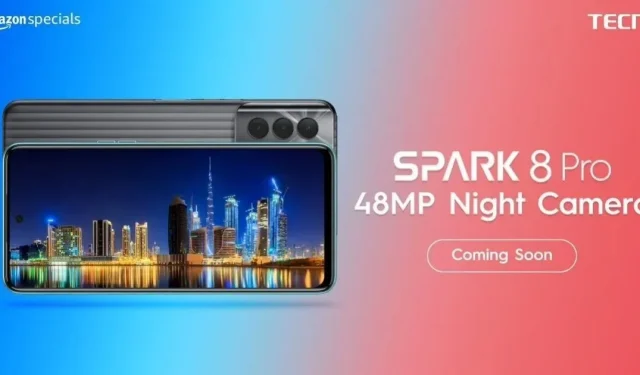 Tecno Spark 8 Pro avec caméra de nuit 48MP bientôt disponible
