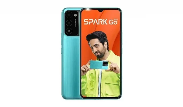 Tecno Spark Go 2022 avec batterie 5000mAh, double caméra arrière 13MP lancée, disponible sur Amazon : prix, spécifications