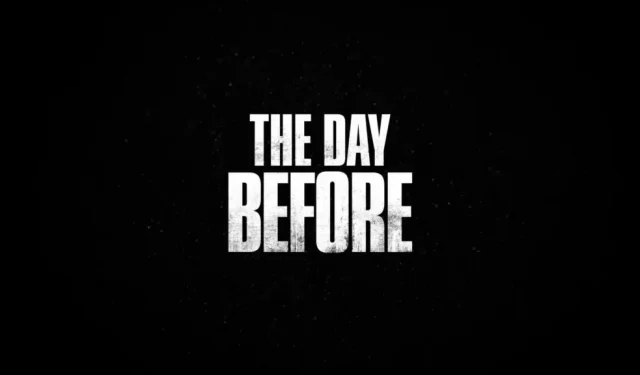 The Day Before é adiado novamente… devido a disputa de marca registrada